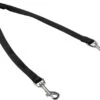URBANKR8 - Koppelstel Nylon Zwart 35 Cm 2.5 Cm Breed 7 Cm Musketonhaak -Hondenbenodigdheden 1200x933