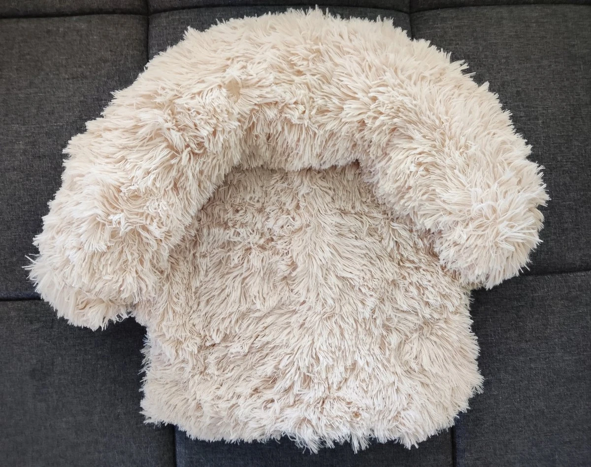 Kussen Voor Kat Of Kleine Hond | Fluffy Dierenkussen Van Pluche | Kat | Bank | Mand | Kattenmand | Kattendeken & Bankbeschermer Max. 15 Kg | Beige | Maat XS 5 Kussen Voor Kat Of Kleine Hond | Fluffy Dierenkussen Van Pluche | Kat | Bank | Mand | Kattenmand | Kattendeken & Bankbeschermer Max. 15 Kg | Beige | Maat XS - Afbeelding 3