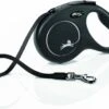 Flexi Classic Tape - Zwart - M - 5 M -Hondenbenodigdheden 1200x959