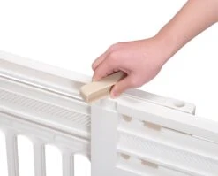 Iris Ohyama Huisdier Bariere PBR-600 - Kunststof - Wit/Beige - Uitschuifbaar -Hondenbenodigdheden 1200x965 4