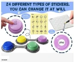 XDT Praatknoppen 4 Stuks - Opneembare Knoppen - Hondentraining 8 XDT Praatknoppen 4 Stuks - Opneembare Knoppen - Hondentraining -Hondenbenodigdheden 1200x995 14