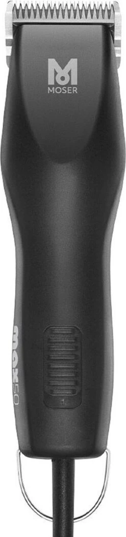 Hondentondeuse Moser Max 50 Zwart 1 Speed 8 Hondentondeuse Moser Max 50 Zwart 1 Speed -Hondenbenodigdheden 282x1200