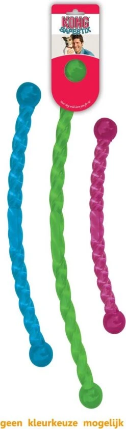 Kong Safestix Small - Kauwspeelgoed - 300mm X 88mm X 62mm - Multi