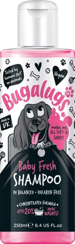 Bugalugs - Vachtverzorging Hond - Baby Fresh Gift Set - Hondenshampoo - Hondenparfum - Anti-klit Spray - 650 Ml - Kerstcadeau 9 Bugalugs - Vachtverzorging Hond - Baby Fresh Gift Set - Hondenshampoo - Hondenparfum - Anti-klit Spray - 650 Ml - Kerstcadeau -Hondenbenodigdheden 369x1200