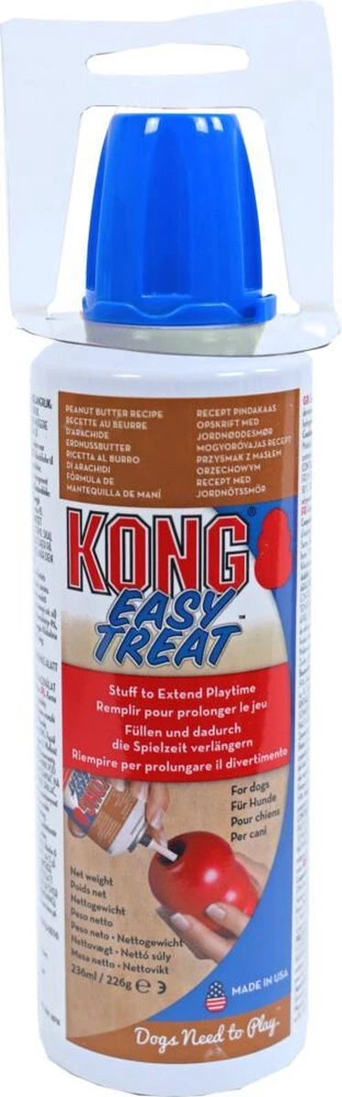 Kong Easy Treat Spuitbus Pindakaas 227 Gr 7 Kong Easy Treat Spuitbus Pindakaas 227 Gr - Afbeelding 5