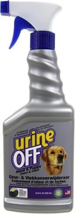 Urine Off Geur En Vlekverwijderaar Voor Hond En Puppy Urine - 1 ST à 500 ML -Hondenbenodigdheden 423x1200