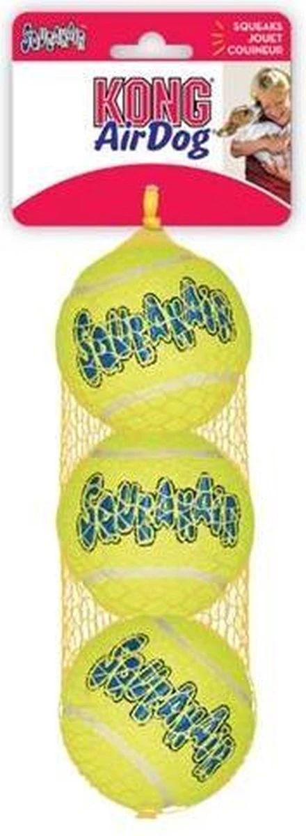 Kong Air Squacker Tennisbal - Hondenspeelgoed - Geel - M - Ø7,1 Cm 7 Kong Air Squacker Tennisbal - Hondenspeelgoed - Geel - M - Ø7,1 Cm - Afbeelding 5