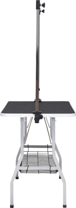 VIDAXL Hondentrimtafel Verstelbaar Met 2 Lussen En Opbergschap -Hondenbenodigdheden 441x1200