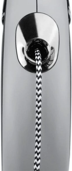 Flexi New Comfort - Hondenriem - Koord - Grijs - M - 8M -Hondenbenodigdheden 507x1200