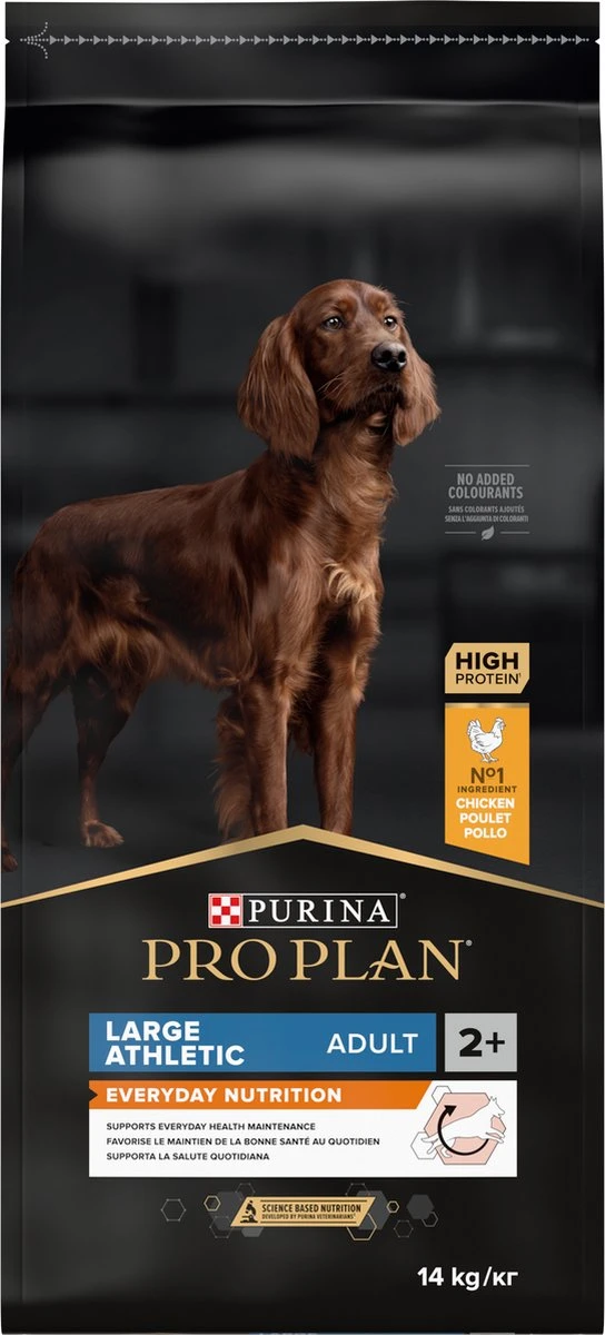 Pro Plan Everyday Nutrition Large Athletic Adult - Honden Droogvoer - Kip - 14 Kg 17 Pro Plan Everyday Nutrition Large Athletic Adult - Honden Droogvoer - Kip - 14 Kg - Afbeelding 15