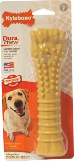 Nylabone Harde Bijters Kluif - Hondenspeelgoed - Natural - Voor Honden Tot 30 Kg -Hondenbenodigdheden 556x1200 1