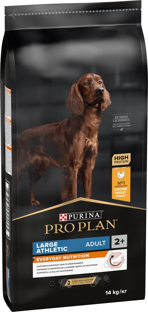 Pro Plan Everyday Nutrition Large Athletic Adult - Honden Droogvoer - Kip - 14 Kg 3 Pro Plan Everyday Nutrition Large Athletic Adult - Honden Droogvoer - Kip - 14 Kg