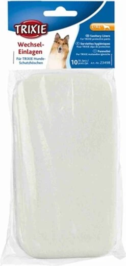 Trixie Inlegdoekjes Voor Loopsheidbroekjes L - XL 10 Stuks -Hondenbenodigdheden 570x1200