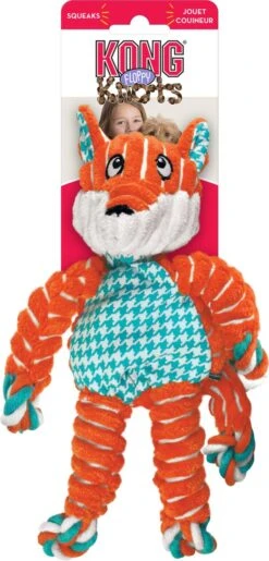 Kong Floppy Knots Vos 20,5x23,5x9 Cm 15 Kong Floppy Knots Vos 20,5x23,5x9 Cm -Hondenbenodigdheden 575x1200