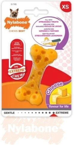 Nylabone Durable Cheese Bone - M -Hondenbenodigdheden 615x1200 1