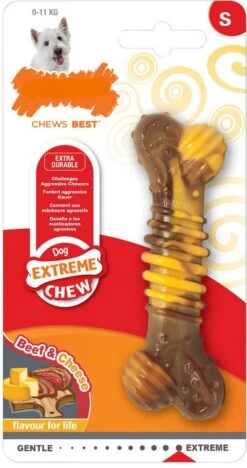 Nylabone Extreme Kauwbot Met Rund- En Kaassmaak - Voor Krachtige Kauwers - In S/M/XL - X-Large 36 Nylabone Extreme Kauwbot Met Rund- En Kaassmaak - Voor Krachtige Kauwers - In S/M/XL - X-Large -Hondenbenodigdheden 633x1200 3