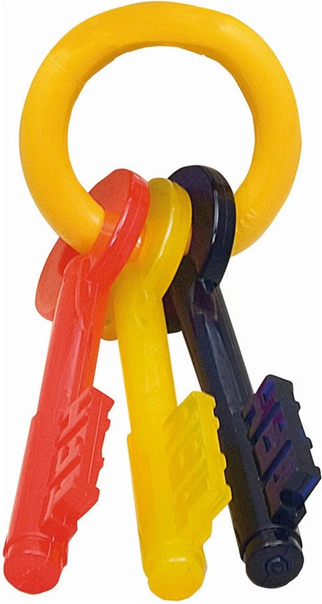 Nylabone Puppy Teething Key Flexible Geel&Blauw&Rood - Hondenspeelgoed - Wolf Tot 16kg 17 Nylabone Puppy Teething Key Flexible Geel&Blauw&Rood - Hondenspeelgoed - Wolf Tot 16kg - Afbeelding 15