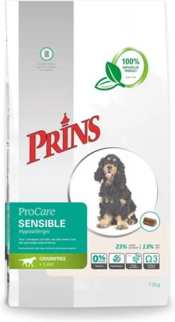 Prins Procare Graanvrij Sensible Hypoallergic - 12 KG -Hondenbenodigdheden 652x1200 3