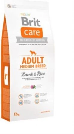 Brit Care Adult Medium Lam Hypo-allergeen 12kg Met 50% Vlees! -Hondenbenodigdheden 668x1200 2