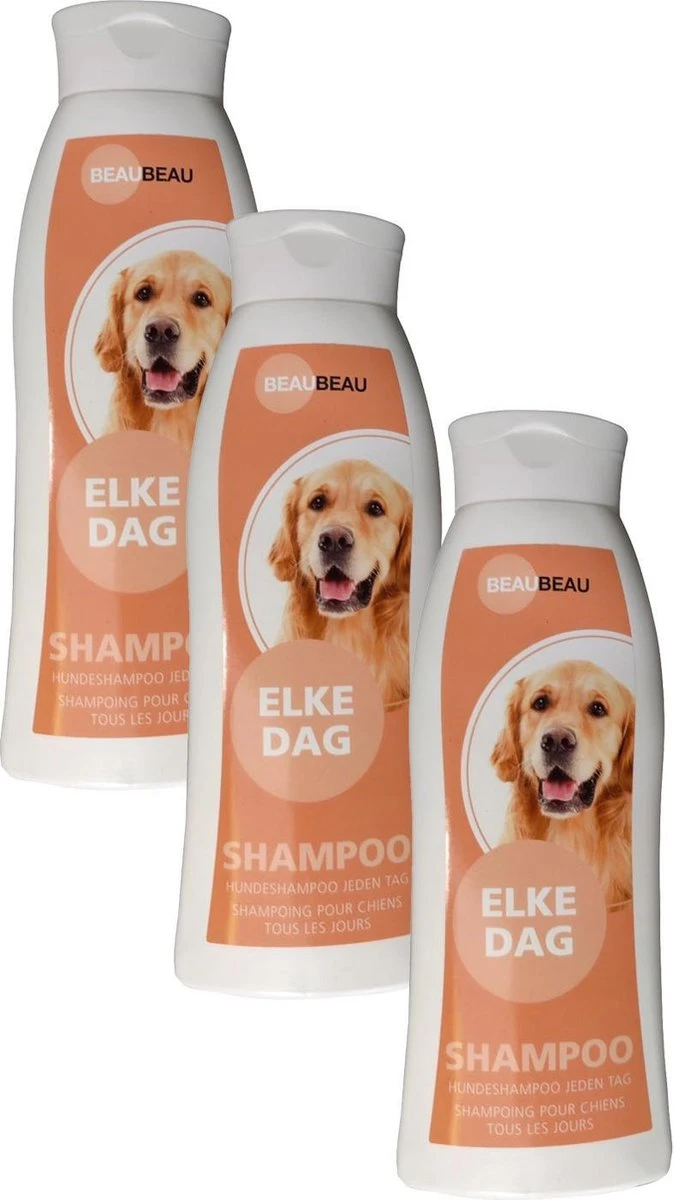 Beaubeau Hondenshampoo Elke Dag - Hondenvachtverzorging - 3 X 500 Ml 4 Beaubeau Hondenshampoo Elke Dag - Hondenvachtverzorging - 3 X 500 Ml - Afbeelding 2