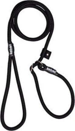 Rebel Petz - Honden Trainingslijn Met Halsband - Taupe, Zwart, Groen & Oranje - Maat Small Of Large - Kleur: Zwart, Maat: Large -Hondenbenodigdheden 689x1200 1