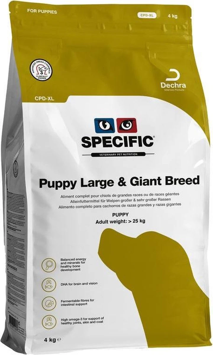 Specific Puppy Large & Giant Breed CPD-XL - 12 Kg 3 Specific Puppy Large & Giant Breed CPD-XL - 12 Kg