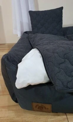 Merkloos Hondenmand Antraciet 120x90 Cm - Wasbaar Hondenkussen - Waterdicht Hondenbed -Hondenbenodigdheden 720x1200 6