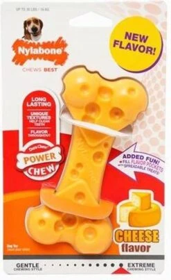 Nylabone Durable Cheese Bone - M -Hondenbenodigdheden 735x1200 2