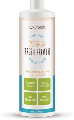 OxyFresh Pet Mondwater Hond En Kat. Helpt Tegen Tandsteen, Plak En Vieze Ademgeurtjes -Hondenbenodigdheden 742x1200