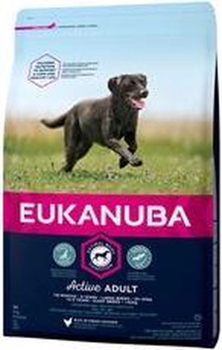 Eukanuba Dog Adult - Large Breed - Kip - Hondenvoer - 12 Kg 10 Eukanuba Dog Adult - Large Breed - Kip - Hondenvoer - 12 Kg - Afbeelding 8