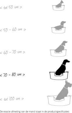 Flamingo - Hondenmand Domus - Grijs - 70/81 X 51 X 24 Cm -Hondenbenodigdheden 767x1200 2