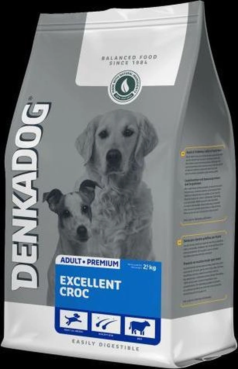 Denkadog Excellent Croc - Hondenvoer - 12.5 Kg 6 Denkadog Excellent Croc - Hondenvoer - 12.5 Kg - Afbeelding 4
