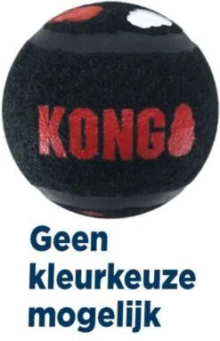 KONG Signature Speelballen L - Steviger Dan Tennisballen - Niet Schurend Materiaal - Speelbal Voor Honden - 2 Stuks -Hondenbenodigdheden 774x1200 1