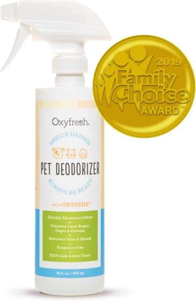 Oxyfresh Pets Geurverwijderaar - Spray Tegen Vieze Geuren Afkomstig Van Dieren 5 Oxyfresh Pets Geurverwijderaar - Spray Tegen Vieze Geuren Afkomstig Van Dieren - Afbeelding 3