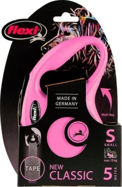 Flexi New Classic Tape - Hondenriem - Roze - S - 5 M 17 Flexi New Classic Tape - Hondenriem - Roze - S - 5 M -Hondenbenodigdheden 783x1200
