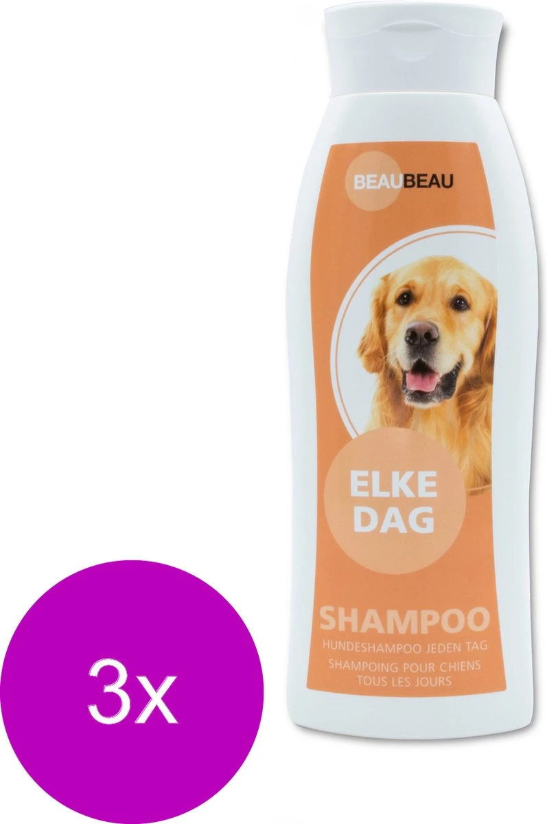 Beaubeau Hondenshampoo Elke Dag - Hondenvachtverzorging - 3 X 500 Ml 6 Beaubeau Hondenshampoo Elke Dag - Hondenvachtverzorging - 3 X 500 Ml - Afbeelding 4