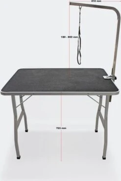 Honden Trimtafel Met Enkele Aanlijnoptie, 760 Mm Hoog, Inklapbaar; Kniptafel - Wastafel Met Lus Zwart / Grijs - Verzorgingstafel Voor Huisdieren - Multistrobe 14 Honden Trimtafel Met Enkele Aanlijnoptie, 760 Mm Hoog, Inklapbaar; Kniptafel - Wastafel Met Lus Zwart / Grijs - Verzorgingstafel Voor Huisdieren - Multistrobe -Hondenbenodigdheden 798x1200