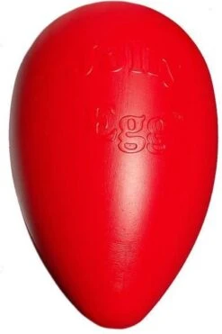 Jolly Pets Jolly Egg Hondenspeelgoed – Stevige Hondenbal - Gemaakt Van Extreem Duurzaam Kunststof - Geschikt Voor De Kleinere Hond – Weerbestendig - 20cm – Rood -Hondenbenodigdheden 800x1200 36
