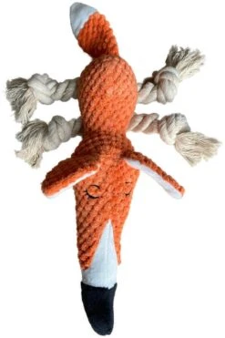 BoDutch Honden Knuffel - Vos - Puppyknuffel - Knisperoortjes - Met Piep - Oranje - 36 Cm - Hondenspeelgoed -Hondenbenodigdheden 800x1200 48