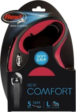 Flexi New Comfort Tape - Hondenriem - Rood - L - 5 M 14 Flexi New Comfort Tape - Hondenriem - Rood - L - 5 M -Hondenbenodigdheden 810x1200