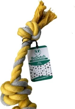 BoDutch Flostouw Hond - Hondenspeelgoed - Trektouw Hond - Hondentouw - Flostouw Hond - 60 Cm - Apporteerspeelgoed - Geel/Grijs 17 BoDutch Flostouw Hond - Hondenspeelgoed - Trektouw Hond - Hondentouw - Flostouw Hond - 60 Cm - Apporteerspeelgoed - Geel/Grijs -Hondenbenodigdheden 829x1200 3