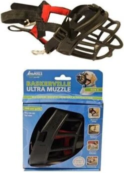 Company Of Animals Baskerville Ultra Muzzle - Muilkorf - Maat 3 (M) - Zwart -Hondenbenodigdheden 856x1200 5