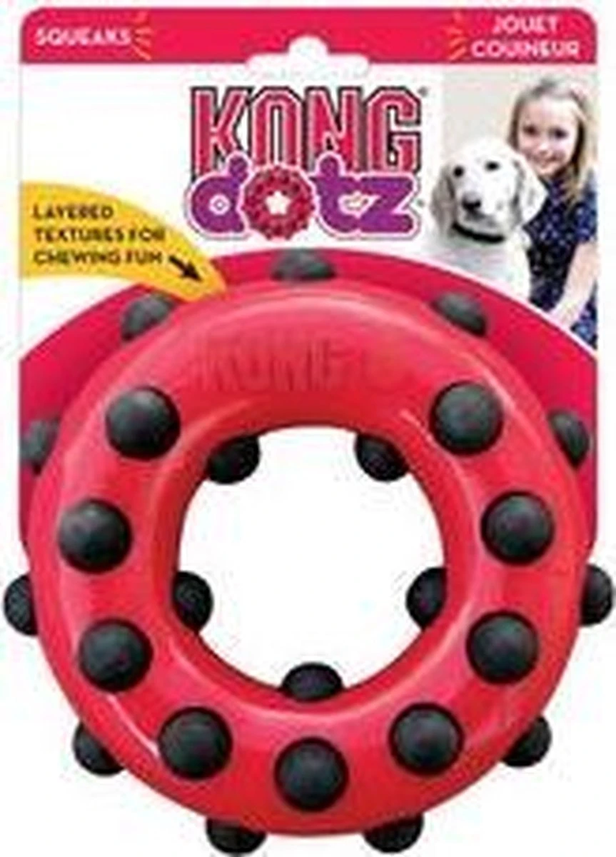 Kong Dotz Circle 14,5x14,5x4,5 Cm 7 Kong Dotz Circle 14,5x14,5x4,5 Cm - Afbeelding 5