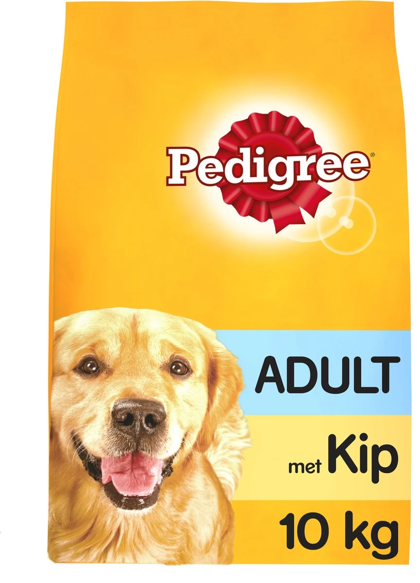 Pedigree Adult Honden Droogvoer - Kip - 10 Kg 3 Pedigree Adult Honden Droogvoer - Kip - 10 Kg