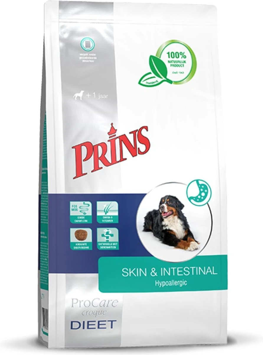Prins Procare Croque Diet Skin & Intestinal - Hondenvoer - Eend 10 Kg 3 Prins Procare Croque Diet Skin & Intestinal - Hondenvoer - Eend 10 Kg