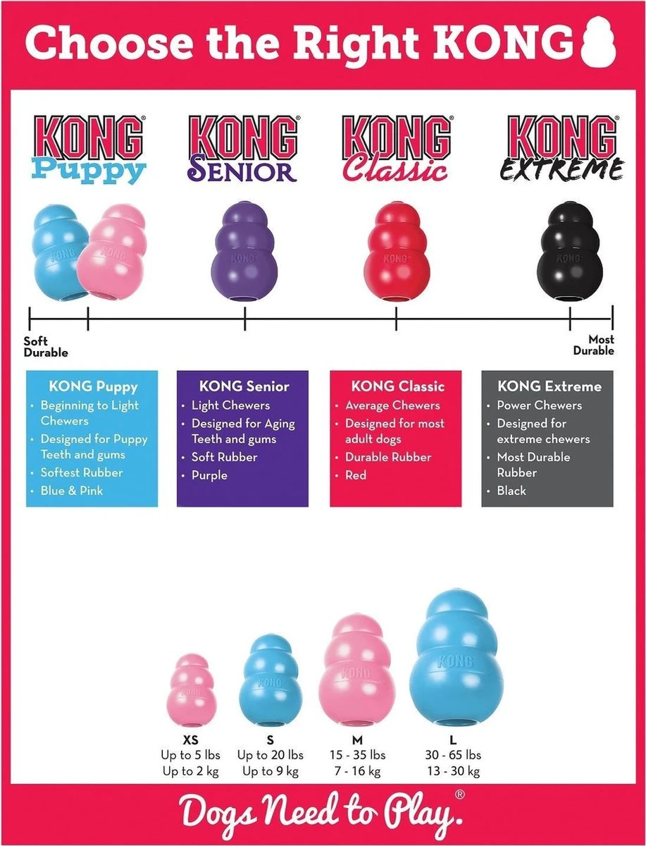 Kong Puppy - Hondenspeelgoed - Assorti - L 8 Kong Puppy - Hondenspeelgoed - Assorti - L - Afbeelding 6