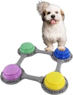 XDT Praatknoppen 4 Stuks - Opneembare Knoppen - Hondentraining 7 XDT Praatknoppen 4 Stuks - Opneembare Knoppen - Hondentraining -Hondenbenodigdheden 922x1200 4