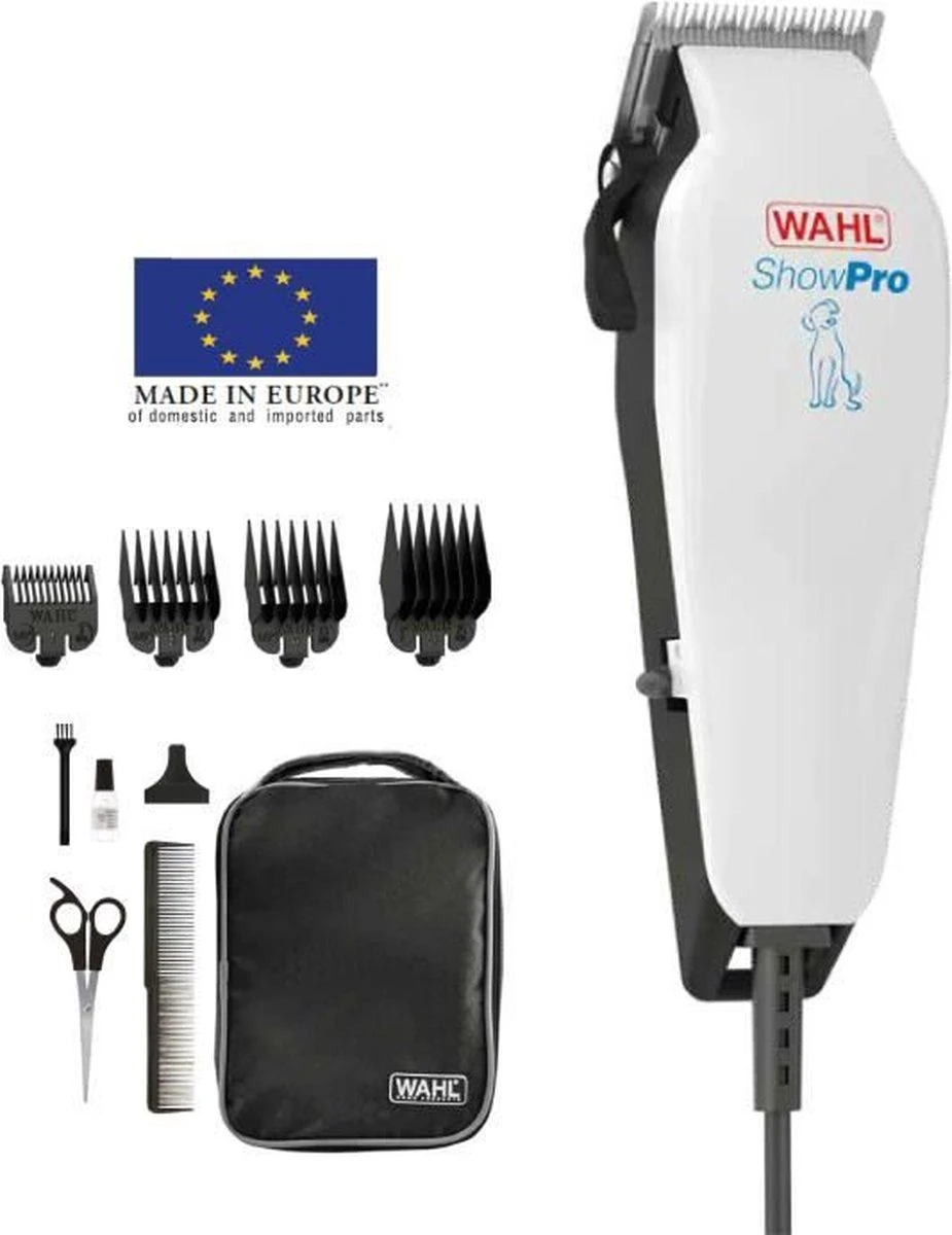 WAHL ShowPro Dierentrimmer 20110.046 - Snoer Met Snoer Made In Europe - Gepatenteerde Krachtige En Stille V5000-motor 3 WAHL ShowPro Dierentrimmer 20110.046 - Snoer Met Snoer Made In Europe - Gepatenteerde Krachtige En Stille V5000-motor