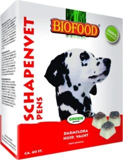 Biofood BF Petfood Schapenvet Bonbons Pens 40 Stuks 10 Biofood BF Petfood Schapenvet Bonbons Pens 40 Stuks -Hondenbenodigdheden 926x1200
