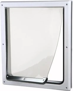 Trixie 2-Weg Hondenluik Wit - M-XL 39 X 45 CM -Hondenbenodigdheden 961x1200 2